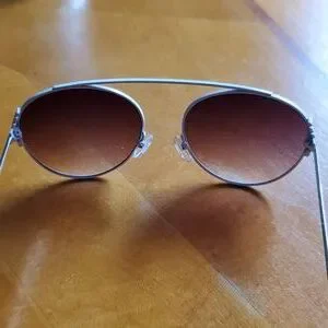 NEW Balmain Round White Gradient BL2525B Women\'s Sunglasses Balmain | Accessories | New Balmain Round White Gradient  main image 4